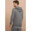 Sweats à capuche à fermeture éclair à la fermeture à glissière personnalisée Hoodies